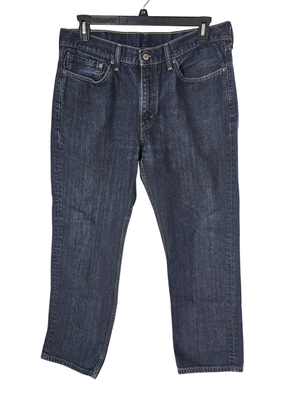 Levis 514 Jeans Mens 36x30 Blue Straight Fit Medium Wash Denim 5 Pocket Modern